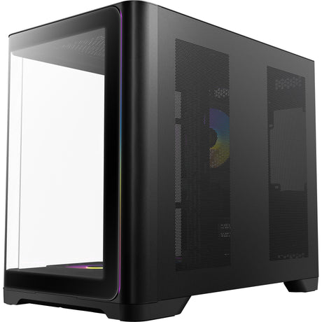 Antec c5 curve argb midi tower behuizing (zwart | 2x usb-a | 1x usb-c | tempered glass)