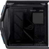 Asus rog hyperion gr701 big tower behuizing (zwart | 4x usb-a | 2x usb-c | rgb | tempered glass)