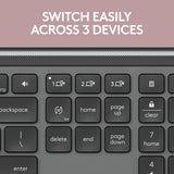 Toetsenbord en muis logitech slim zwart 134,8 mm x 433,8 mm x 23,1 mm
