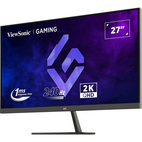 Viewsonic vx2758a-2k-pro-3 27 gaming monitor (zwart (mat), 1x displayport, 2x hdmi, 240 hz)