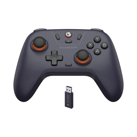 Gamesir nova lite multiplatform controller (donkerblauw, pc, steam, android, ios, switch, bluetooth 2.4 ghz usb)
