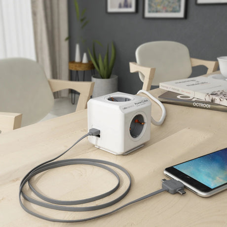 Designnest powercube extended - usb - schuko