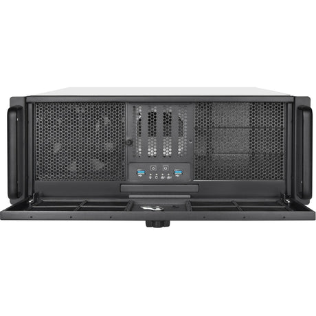 Silverstone rm400 rack behuizing (zwart | 2x usb-a 3.2 (5 gbit s))