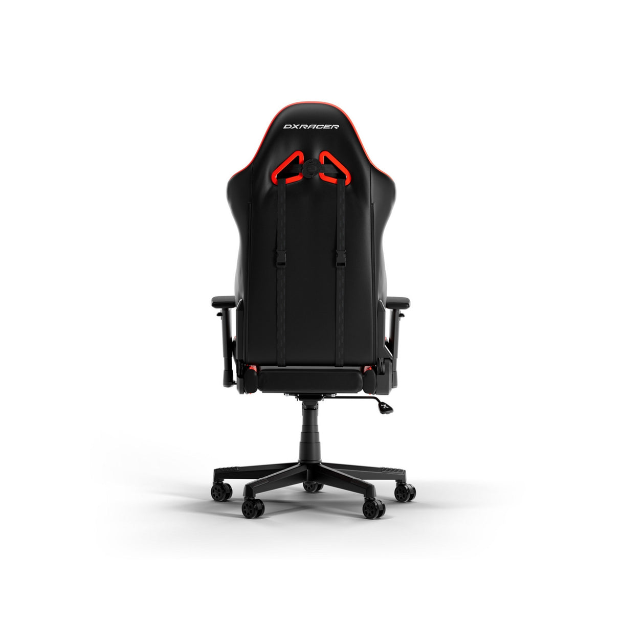 Dxracer gladiator l black red pvc leather gamestoel (zwart rood)