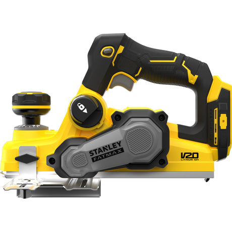 Stanley fatmax v20 18v brushless elektrische schaafmachine (zwart geel, accu en oplader niet inbegrepen)
