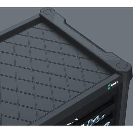 Wera 9700 tool rebel werkplaatswagen 1, 94-delig gereedschapswagen (zwart, incl. 4 schuimrubber inzetstukken met gereedschap)
