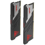 Patriot viper venom 32 gb ddr5-6400 (2x 16 gb) werkgeheugen (zwart, pvv532g640c32k, xmp 3.0)
