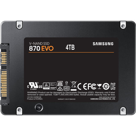 Samsung 870 evo 4 tb ssd (mz-77e4t0b eu, sata 600)