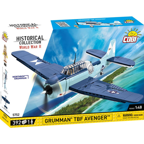 Cobi historical collection - grumman tbf avenger constructiespeelgoed (schaal 1:48)