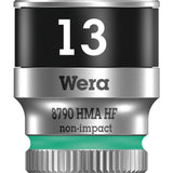Wera belt a 1 zyklop doppen set dopsleutel (zwart, 10-delig, met vasthoudfunctie, met 1 4 -aandrijving)