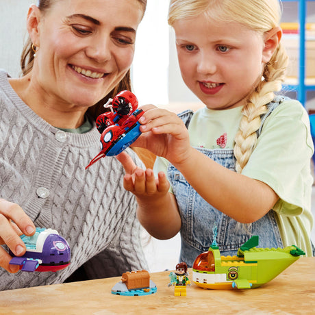 Lego marvel spidey en zijn geweldige vriendjes spidey: onderwatervoertuigen speelgoed - 11207