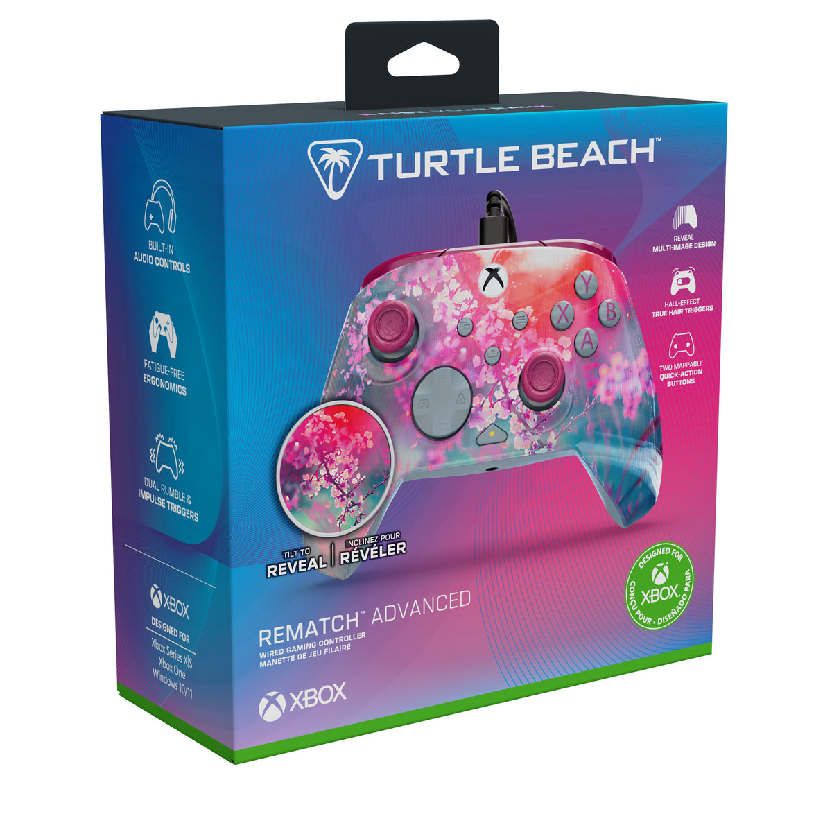 Turtle beach rematch advanced bedrade controller - kyoto bloom (lichtroze, xbox series x|s, xbox one, pc)
