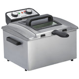 Steba df 300 frituurpan (roestvrij staal, 5,0 liter)