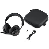 Kensington h3000 bluetooth over-ear headset (zwart, bluetooth 5.2)
