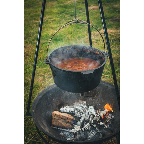 The windmill dutch oven 9 qt kookpan (zwart, ø 31.5 cm | 8.5 liter)