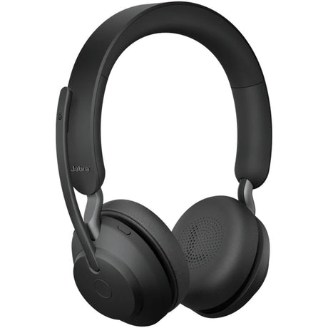 Jabra evolve2 65, ms stereo on-ear headset (zwart, microsoft teams, bluetooth)