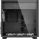 Sharkoon pure steel rgb midi tower behuizing (zwart | 2x usb-a | rgb | window)