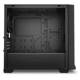Sharkoon j1000 argb midi tower behuizing (zwart | 3x usb-a | rgb | tempered glass)