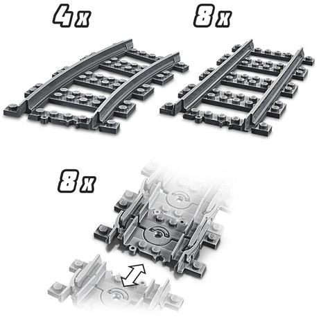 Lego city treinrails 60205