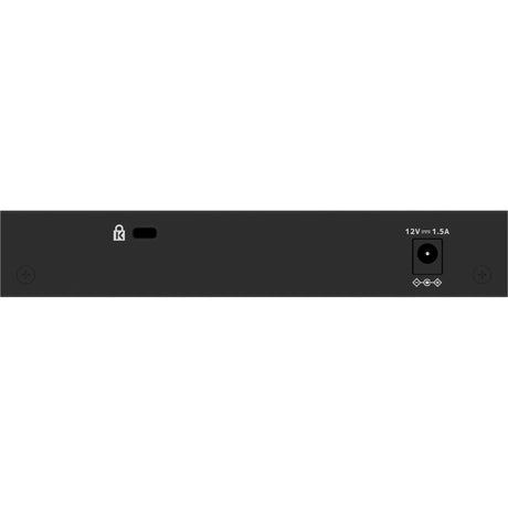 Netgear 5-port 2.5g multi-gigbit ethernet plus switch (ms305e) (zwart, managed)