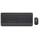 Logitech signature m650 combo for business desktopset (grafiet, us-international lay-out (qwerty), 100%, 400-4000 dpi, 2.4 ghz bluetooth)