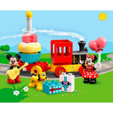 Lego duplo disney mickey minnie verjaardagstrein, bouwbaar speelgoed voor peuters 10941