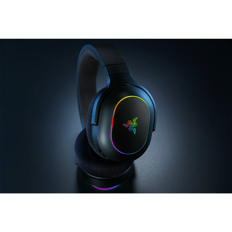 Razer barracuda x chroma over-ear gaming headset (zwart, usb-dongle, bluetooth)