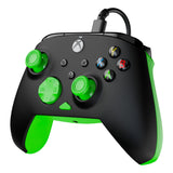Turtle beach rematch core bedrade controller (zwart groen, xbox serie x|s, xbox one, pc)