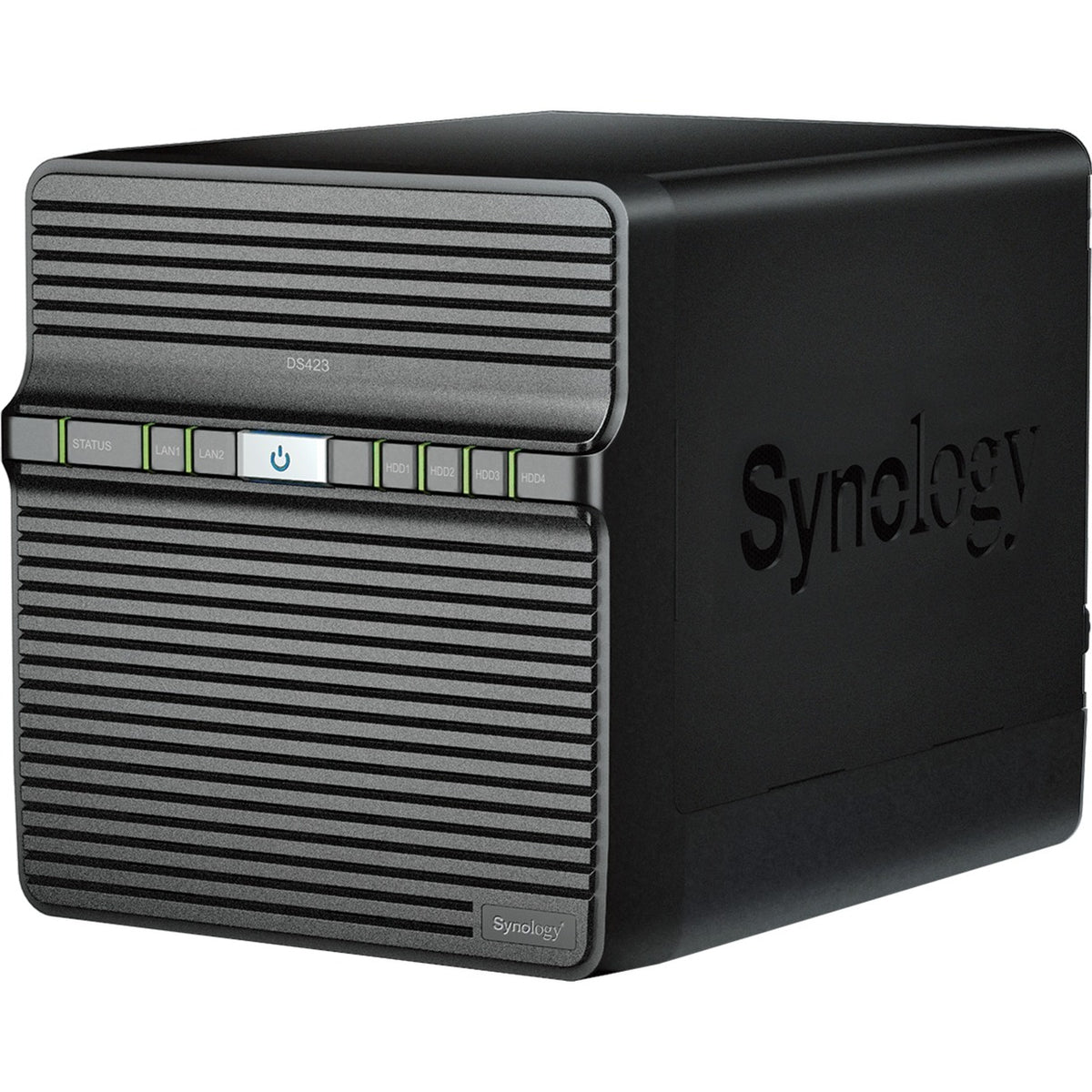 Synology diskstation ds423 nas (zwart, 2x rj-45, 2x usb-a 3.2 (5 gbit s))