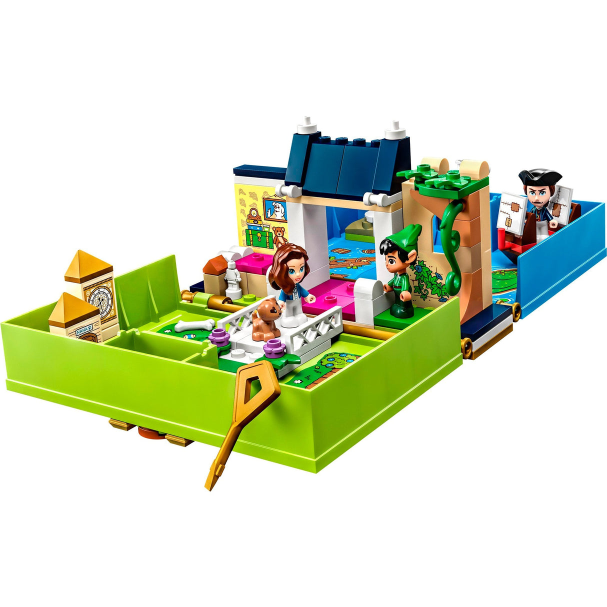 Lego disney - peter pan wendy's verhalenboekavontuur constructiespeelgoed (43220)