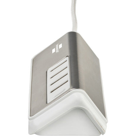 Brennenstuhl estilo meervoudige usb-lader (wit roestvrij staal)