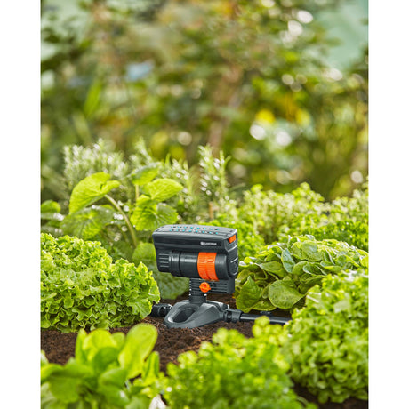 Gardena micro-drip-system zwenksproeier os 90 sproeier (donkergrijs oranje)