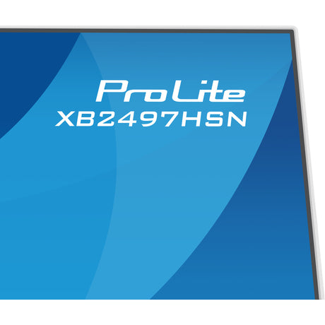 Iiyama prolite xb2497hsn-w1 23.8 monitor (wit, 1x displayport, 1x hdmi, 3x usb-c, 2x usb-a, 1x rj-45)