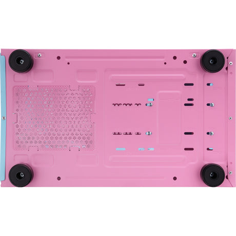 Thermaltake view 170 tg argb mini tower behuizing (roze | 2x usb-a | rgb | tempered glass)