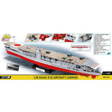 Cobi akagi aircraft carrier constructiespeelgoed (schaal 1:300)
