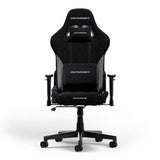 Dxracer prince l black grey fabric gamestoel (zwart)