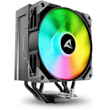 Sharkoon a40 rgb cpu-koeler (zwart, 4-pins pwm fan-connector)