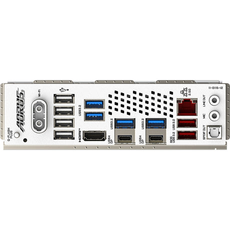 Gigabyte x870 aorus elite wifi7 ice socket am5 moederbord (zilver, raid, 2,5gb-lan, wi-fi 7, bt, sound, atx)
