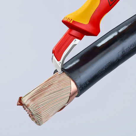 Knipex kabelmes met glijschoen 155 mm vde