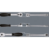 Wera 8100 sa 11 zyklop metal-ratelset, 28‑delig gereedschapsset (omschakelpal, 1 4 -aandrijving)