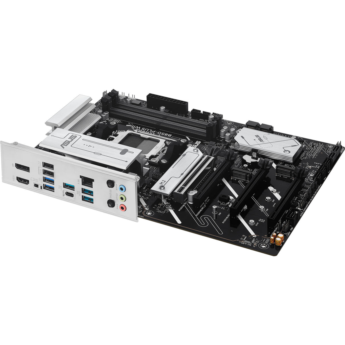 Asus prime b850-plus wifi socket am5 moederbord (raid, 2.5gb-lan, wi-fi 6e, bt, sound, atx)