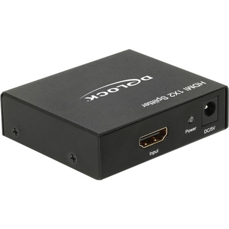 Delock 1x hdmi naar 2x hdmi splitter (zwart, 4k)