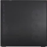 Arctic xtender vg midi tower behuizing (zwart (mat) | 2x usb-a | 1x usb-c | rgb | tempered glass)