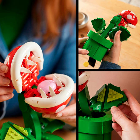 Lego super mario - piranha plant constructiespeelgoed (71426)