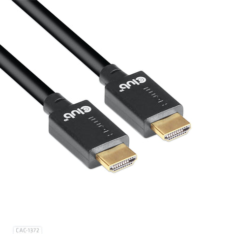 Club 3d gecertificeerde ultra high speed hdmi 2.1 kabel (zwart, 2 meter, 8k)