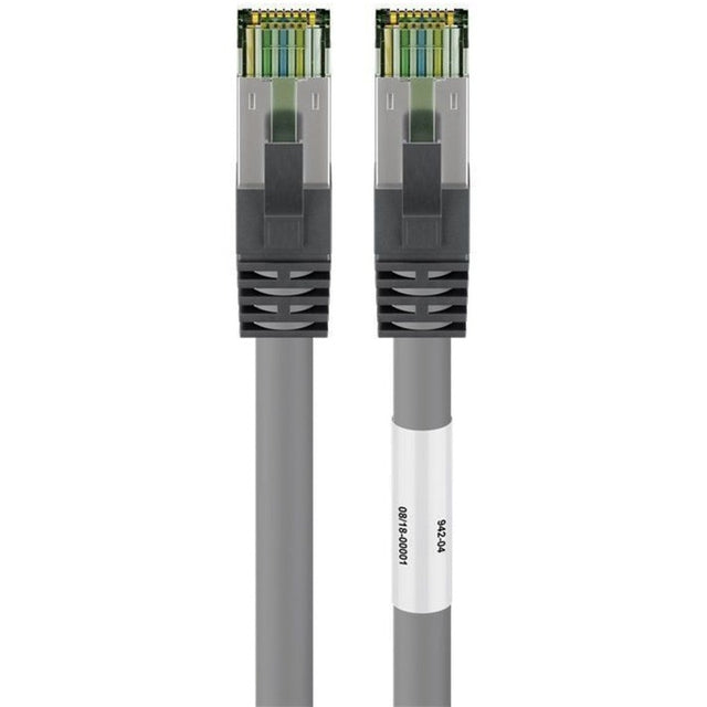 Goobay cat.8.1 netwerkkabel (grijs, 3 meter, s ftp (pimf), rj-45)