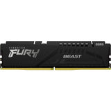 Kingston fury beast 16 gb ddr5-5200 (1x 16 gb) werkgeheugen (zwart, kf552c40bb-16, xmp 3.0)