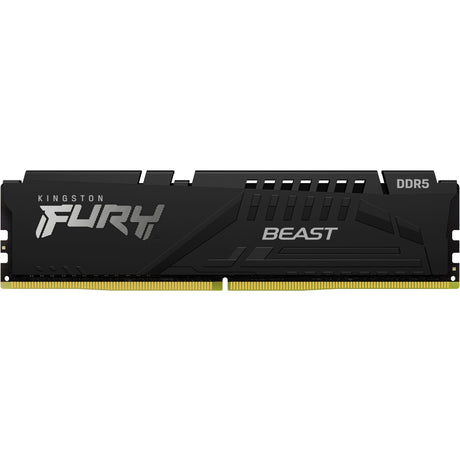 Kingston fury beast 16 gb ddr5-5200 (1x 16 gb) werkgeheugen (zwart, kf552c40bb-16, xmp 3.0)