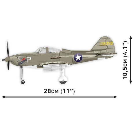 Cobi historical collection - bell p-39d airacobra constructiespeelgoed (schaal 1:32)