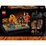 Lego icons herfsttuin met cottage herfstdecoratie - bouwpakket voor volwassenen - 11372